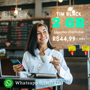 TIM BLACK 2 GB – R$ 44,99