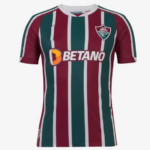 Camisa Fluminense I 22/23 Masculina Vinho + Verde