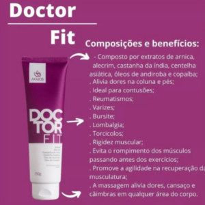 Doctor Fit Gel Massageador Hidratante Aliviador Akmos