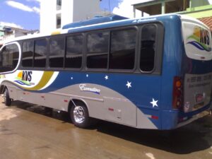 Locação de ônibus e vans