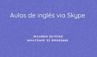 Aulas de inglês online